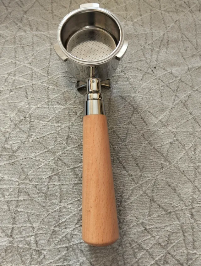 Portafiltro café madera
