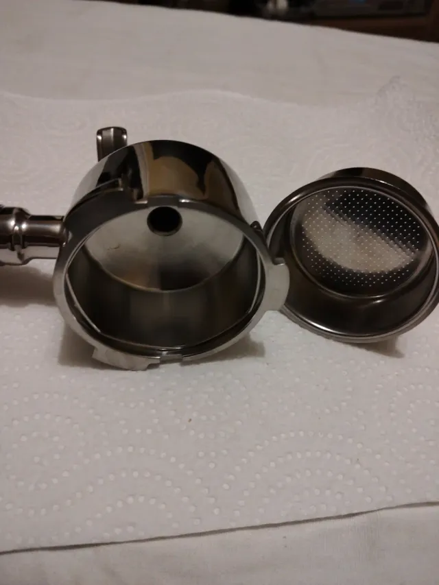 Portafiltro café madera