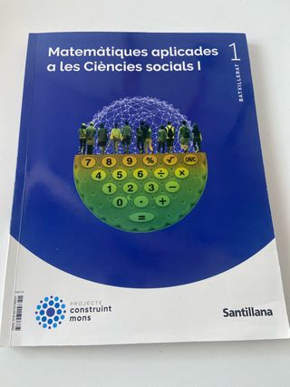 MATEMATIQUES APLICADES A LES CIENCIES SOCIALS I...
