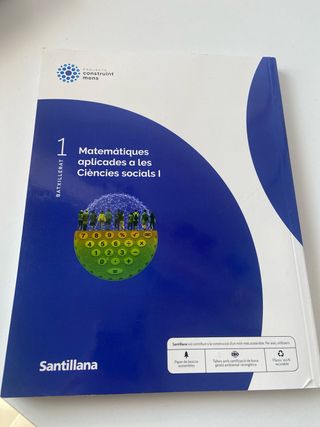 MATEMATIQUES APLICADES A LES CIENCIES SOCIALS I...