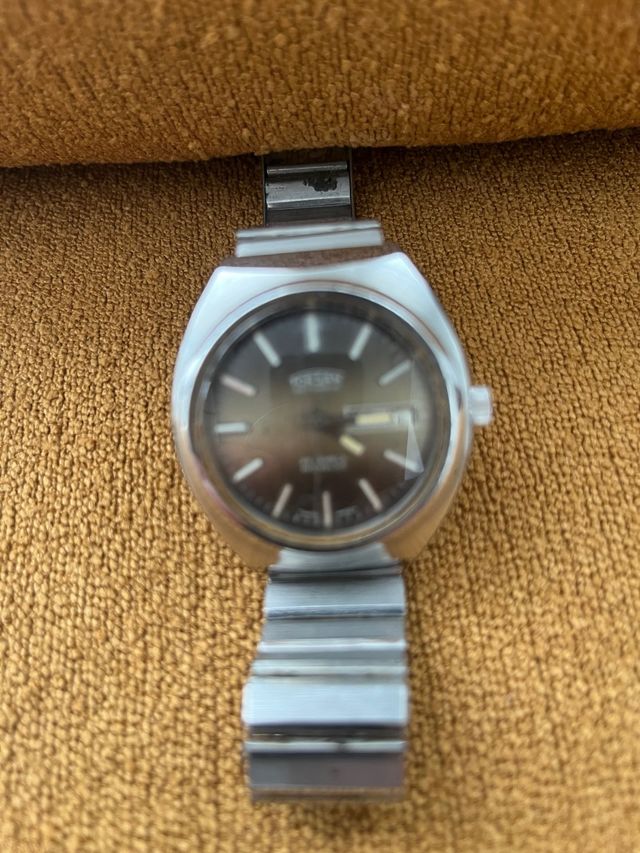 Reloj Forsan Plata y Negro