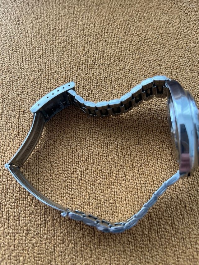 Reloj Forsan Plata y Negro