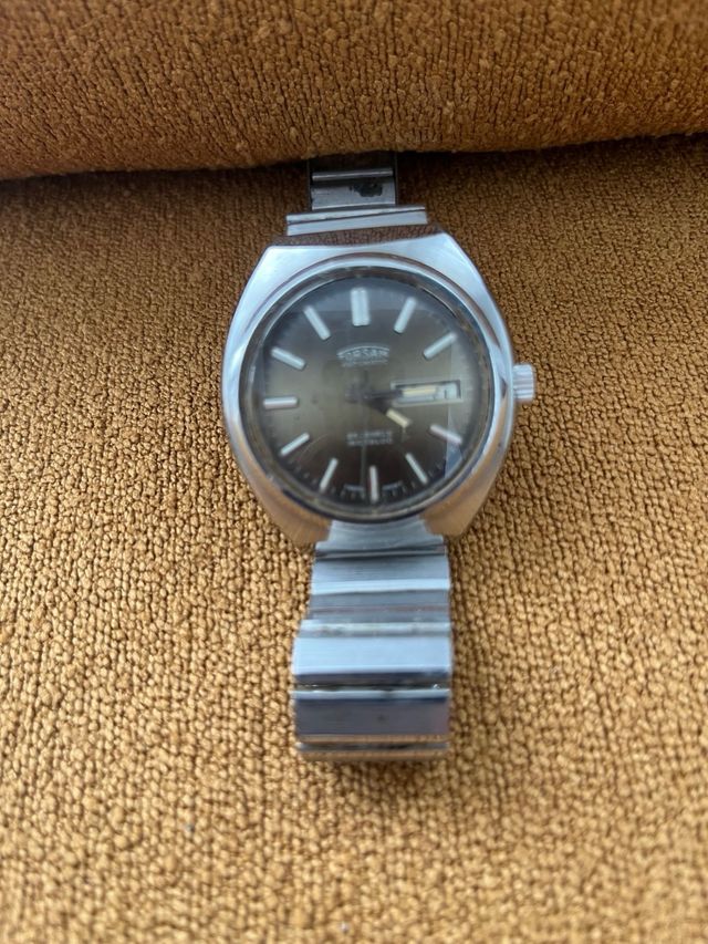 Reloj Forsan Plata y Negro