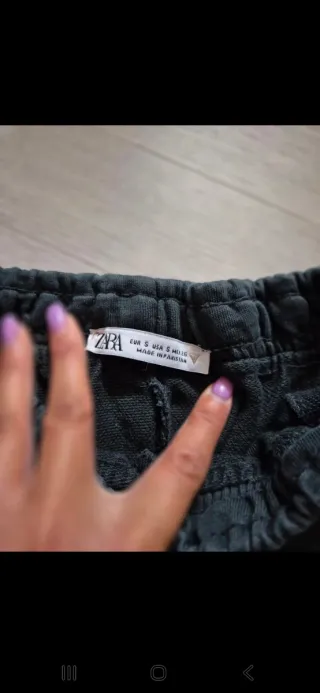 Pantaloni felpati Zara taglia unica