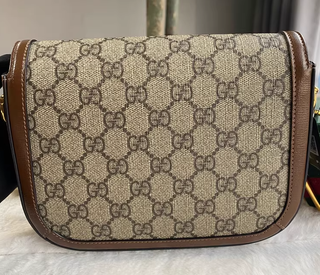 Bolso Gucci Horsebit 1955 Beige/Marrón