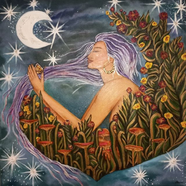 Pintura mujer Amor Propio