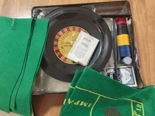 Set 5 Juegos Casino Ruleta Póker Dados