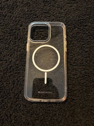 Cover iPhone 15 Pro Max JUST in CASE trasparente