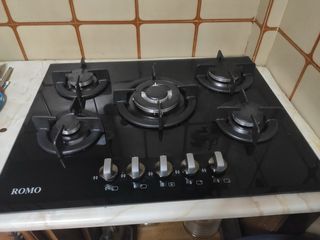 Encimera de gas ROMO 5 fuegos