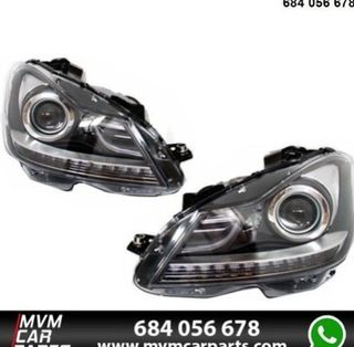 Faros delanteros Mercedes Clase C W204 Bi- xenon c