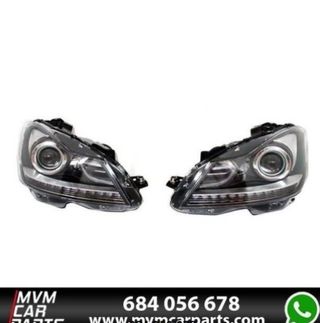 Faros delanteros Mercedes Clase C W204 Bi- xenon c