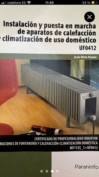 Libros certificado de profesionalidad fontanería.