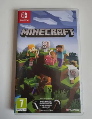 Caja Minecraft Nintendo 