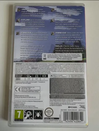 Caja Minecraft Nintendo 