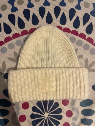 Gorro lana Bimba y Lola Blanco