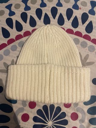 Gorro lana Bimba y Lola Blanco