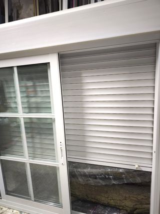 6 Ventanas correderas Aluminio 134,7 x 139cm