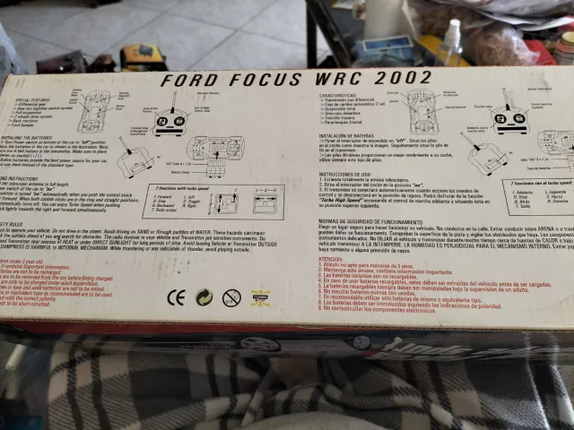 Coche RC Ford Focus Martini Racing
COLECCION