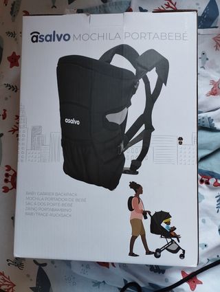 Mochila portabebés Asalvo