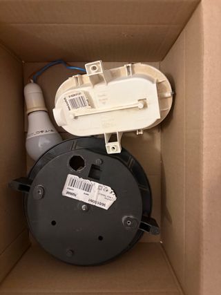 Lote 3 lámparas techo/pared