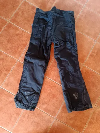 Pantalón de moto negro talla XL