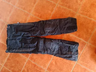 Pantalón de moto negro talla XL