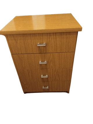 Mesa de noche color madera