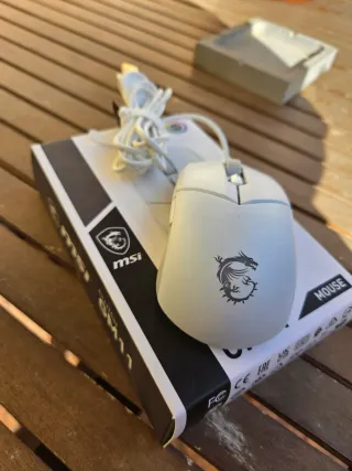 Ratón MSI Clutch GM11 Blanco