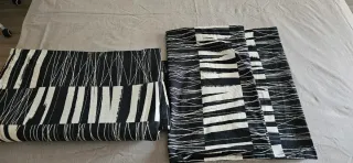 Funda Nórdico Algodón Diseño Rayas ,de ikea.