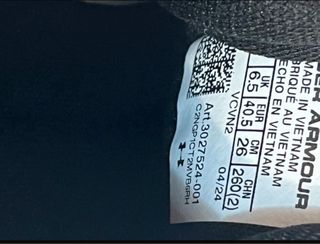 Scarpe Under Armour Infinite Donna Mis 40.5