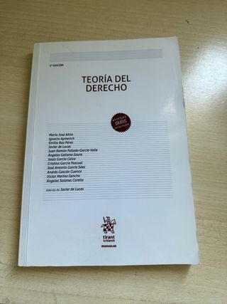 Teoría del Derecho 3ª Edición