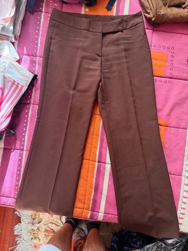 Pantalón marrón marca Vidrio