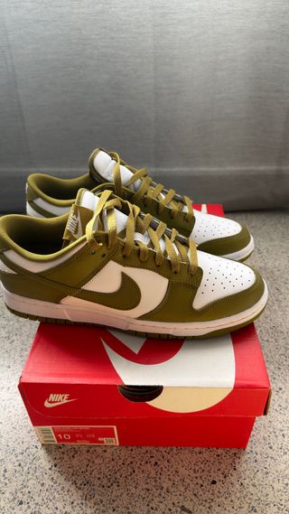 Nike Dunk Low Retro Verde Oliva/Blanco Talla 44.