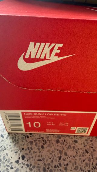 Nike Dunk Low Retro Verde Oliva/Blanco Talla 44.
