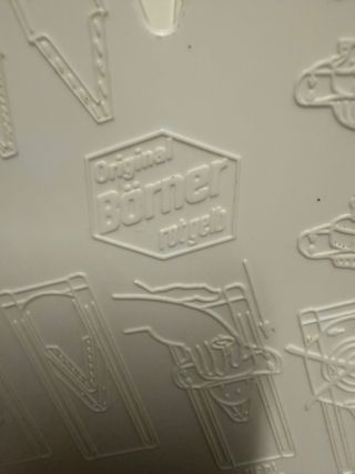 Juego cuchillas Borner original mandolina