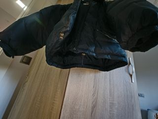 Abrigo de plumas negro Zolder
