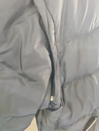 Abrigo de plumas negro Zolder