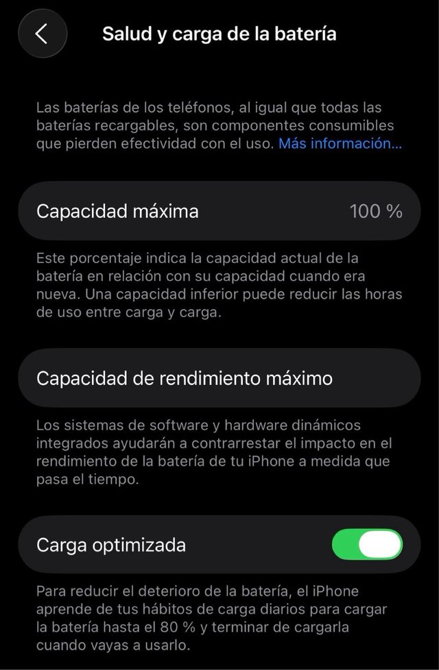 iPhone 12 Negro 128 (salud de batería 100%)