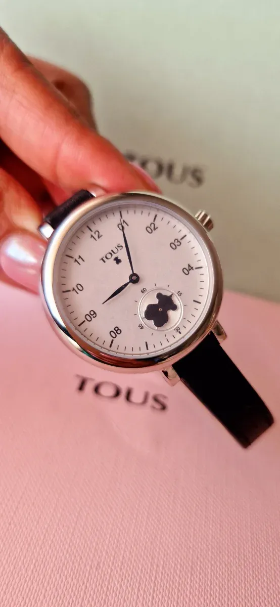 Reloj Tous Plata y Negro