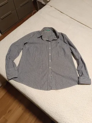Camisa Benetton rayas mujer