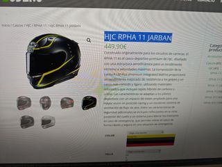 Casco Moto HJC RPHA 11 Jarban