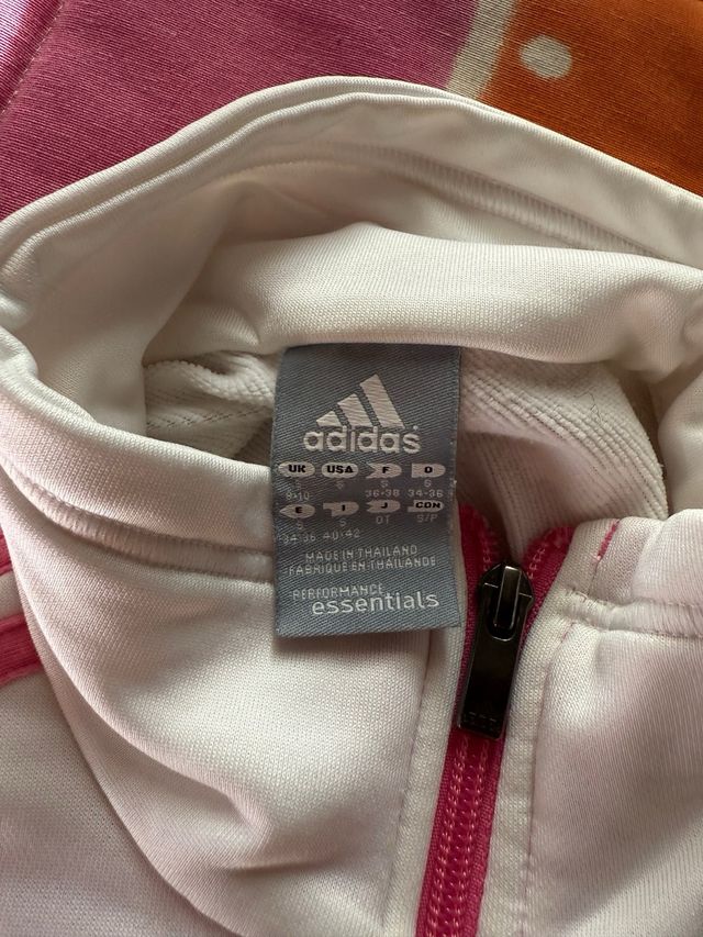 Conjunto Adidas Chándal Mujer Rosa y Blanco