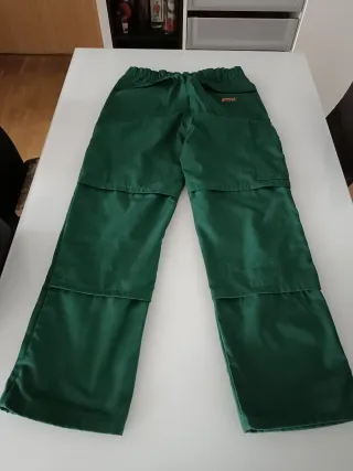 Pantaloni decespugliatori verdi