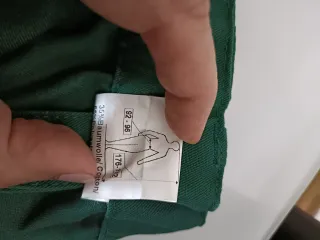 Pantaloni decespugliatori verdi