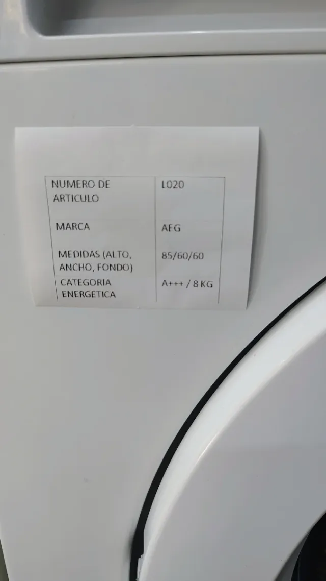 Lavadora AEG Lavamat