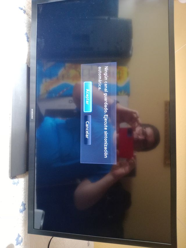 Televisor Samsung 32" Negro