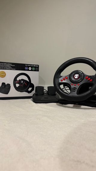 Volante y Pedales PS4, PS3, Xbox, PC