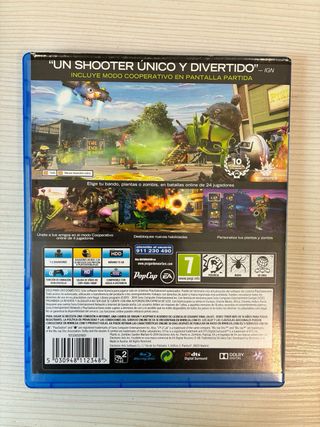 Plants vs Zombies Garden Warfare PS4