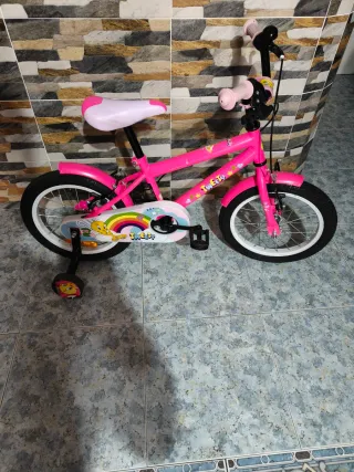 Bicicleta infantil rosa Tweety