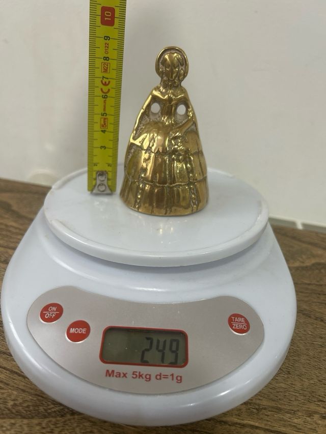 Campanilla antigua de bronce